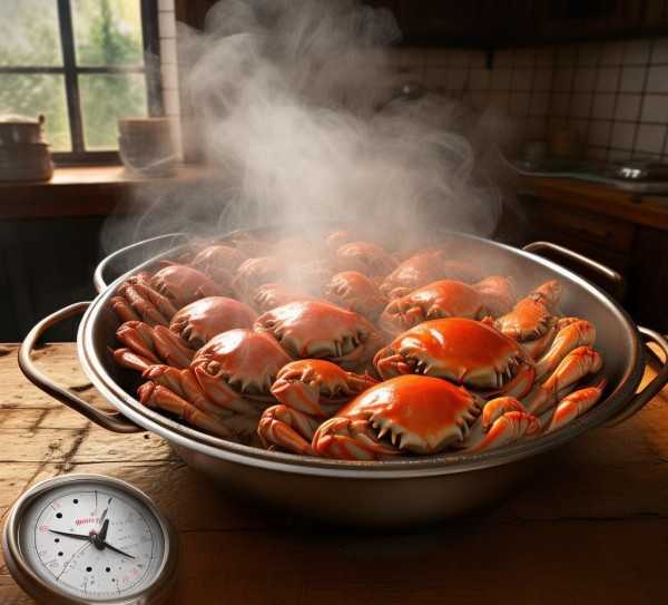 螃蟹烹饪最佳时长揭秘，煮螃蟹时间大揭秘