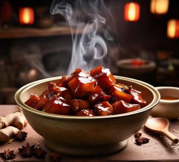 探寻红烧肉起源，一碟佳肴，见证地方特色与美食魅力,红烧肉，探寻这美味佳肴的源头，揭秘其成为特色菜的魅力所在,佳肴,第1张