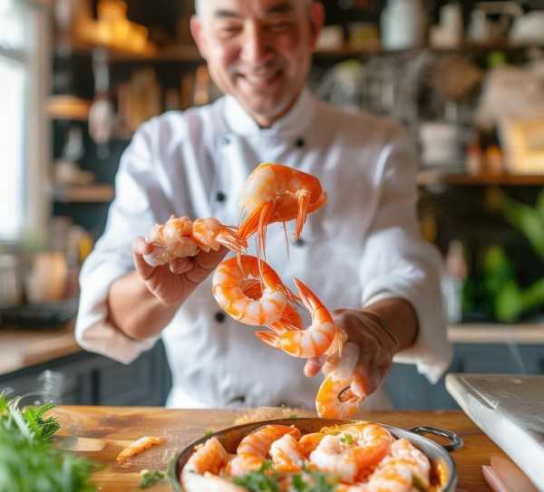 一招轻松去虾线，烹饪虾美食不再繁琐,轻松掌握技巧，虾线快速去除，烹饪虾类美食不再繁琐！,技巧,美食,第1张