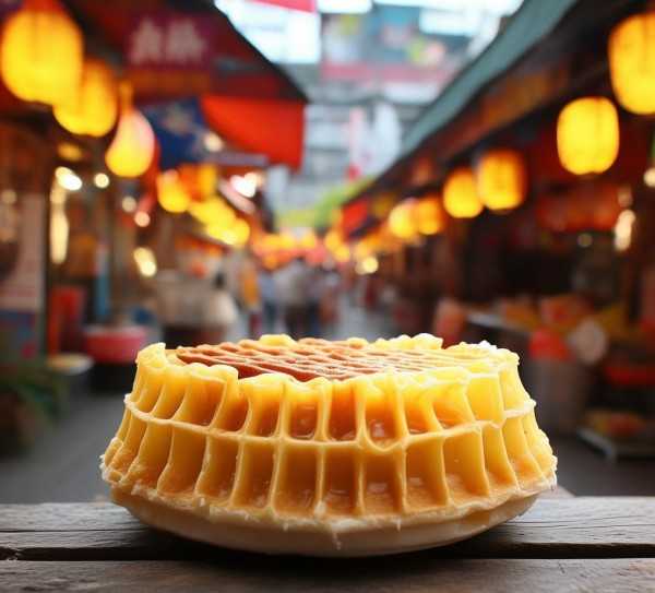 街头酥脆传奇，鸡蛋仔，回味无穷的美食记忆